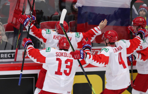 Сборная России одержала победу над Швейцарией на МЧМ-2022