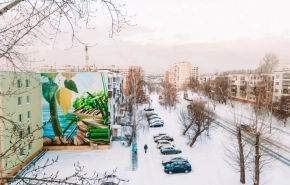 В Челябинске ТМК открыла мурал в честь 20-летия компании