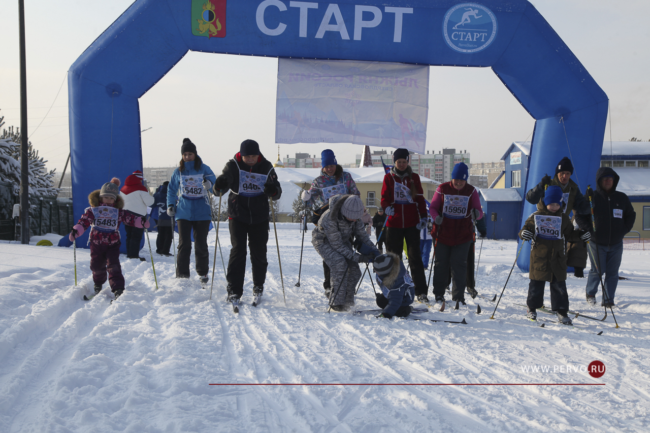 В Первоуральске дан старт массовой гонке «Лыжня России – 2022»