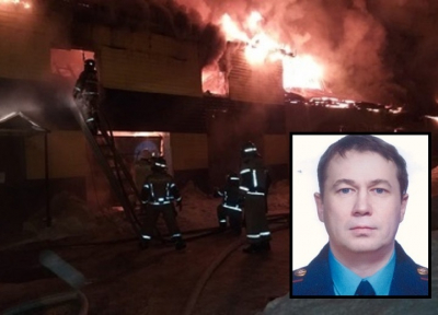 В Первоуральске при тушении пожара погиб огнеборец