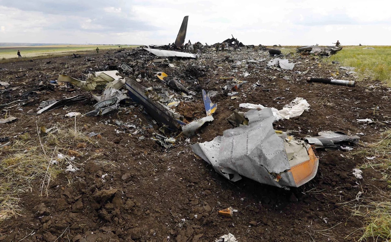 ВС России сбили украинский самолет с крупной партией оружия