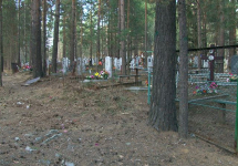 С Талицкого кладбища украли часть металлического забора