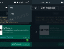 WhatsApp позволит редактировать отправленные сообщения