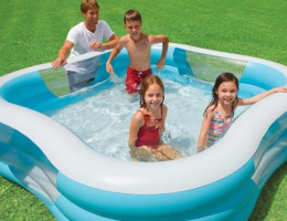 Детский надувной бассейн: преимущества конструкции и правила обслуживания