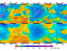 Российские ученые создали карту распределения воды в грунте Марса