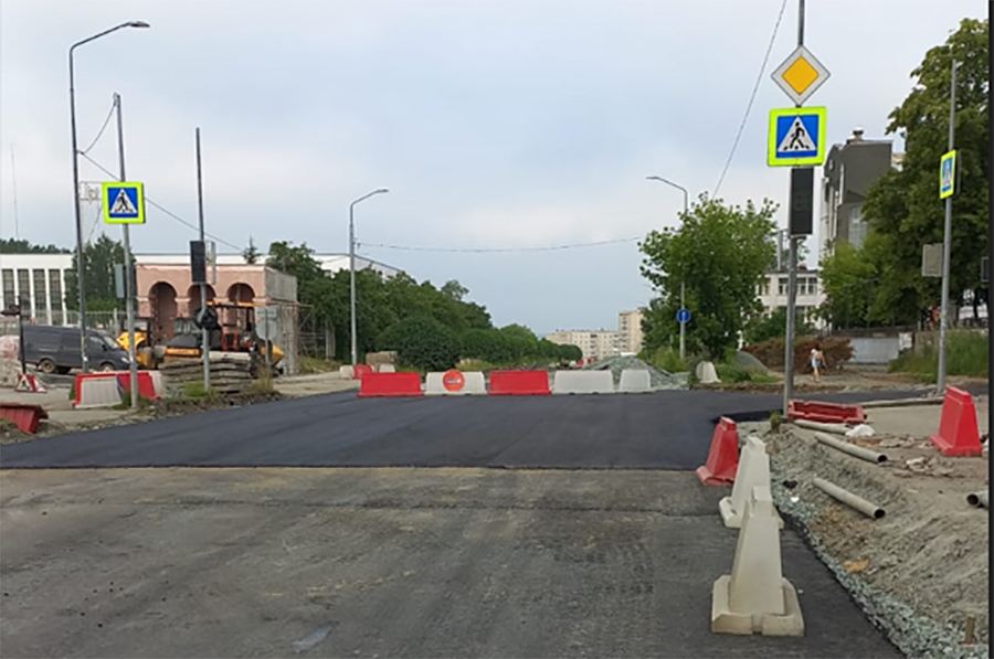 Дорогу на проспекте Ильича закрыли