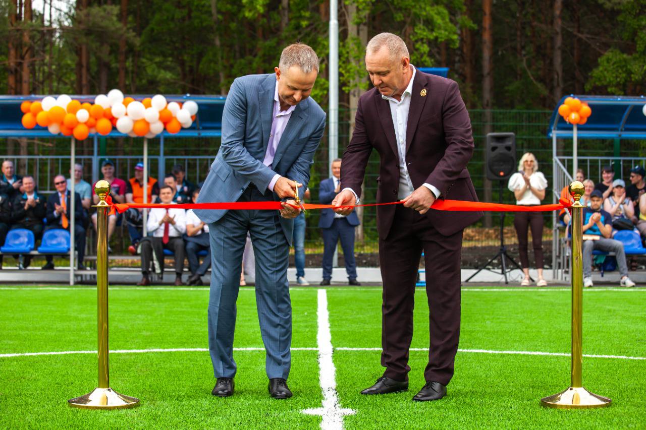 ПНТЗ в рамках празднования Дня металлурга открыл новые спортивные объекты