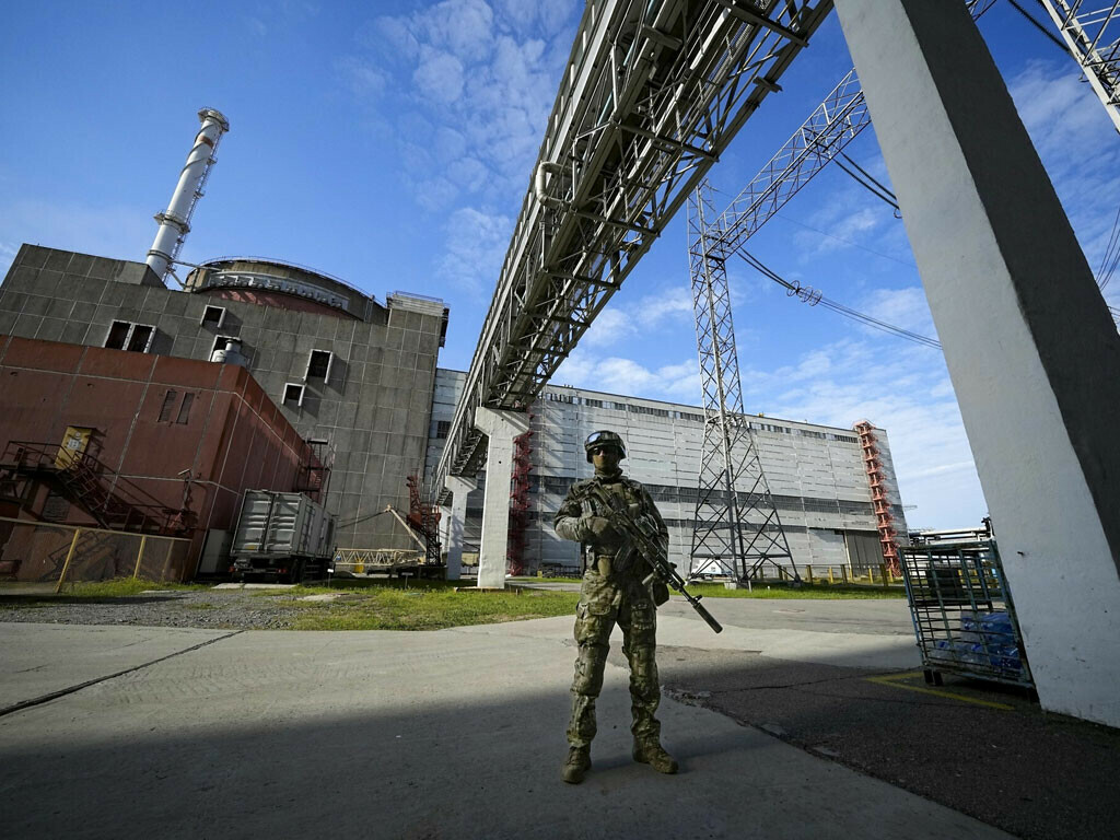 Россия призвала дать принципиальную оценку обстрелам Запорожской АЭС