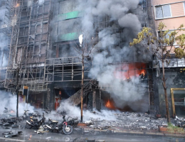 По меньшей мере 32 человека сгорели заживо в караоке-баре во Вьетнаме