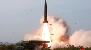 В Южной Корее назвали максимальную скорость запущенной КНДР ракеты