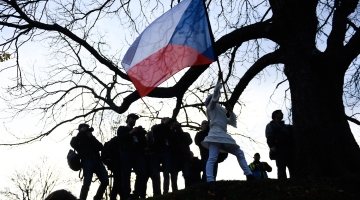 В Чехии прошли антиправительственные акции протеста