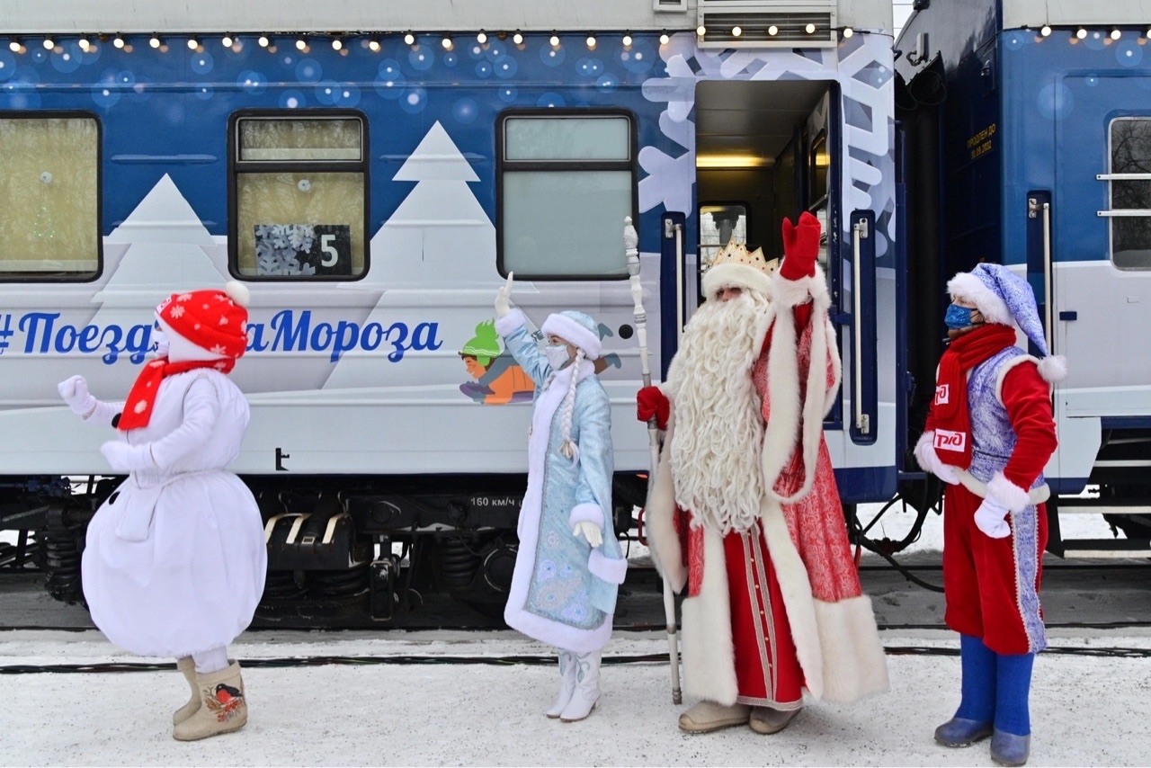Поезд Деда Мороза заедет в Первоуральск всего на 50 минут
