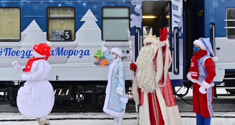 Поезд Деда Мороза заедет в Первоуральск всего на 50 минут