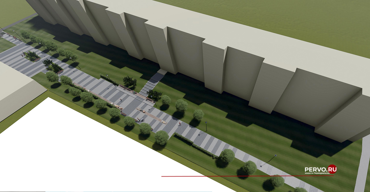 Аллею на улице Трубников реконструируют