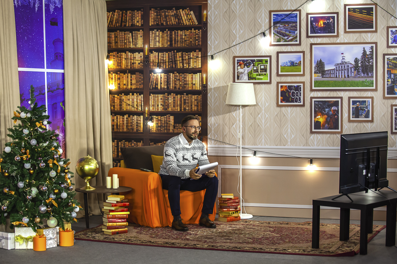 В Первоуральске Новотрубники провели новогодний онлайн-корпоратив