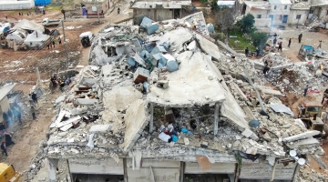 Окончательное число погибших в Сирии в результате землетрясений достигло 1414 человек