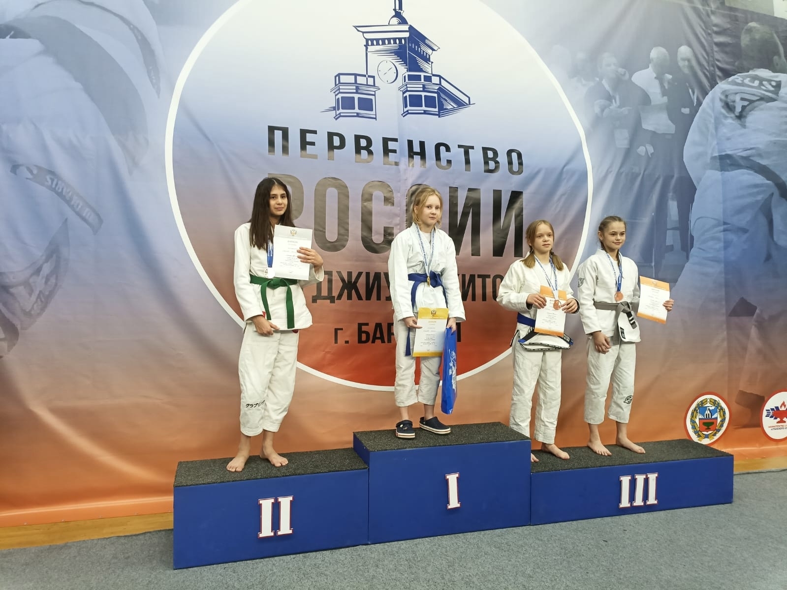 Первоуралочка Мария Гребенюк заняла третье место на Первенстве России по джиу-джитсу