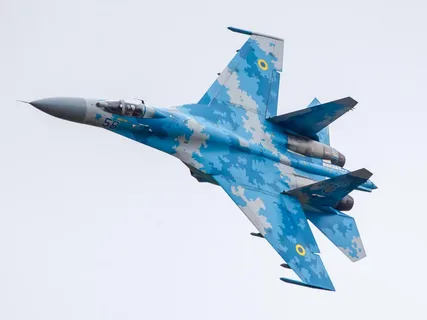 Истребитель Су-27 ВВС Украины был сбит в ходе атаки дронов «Герань-2»