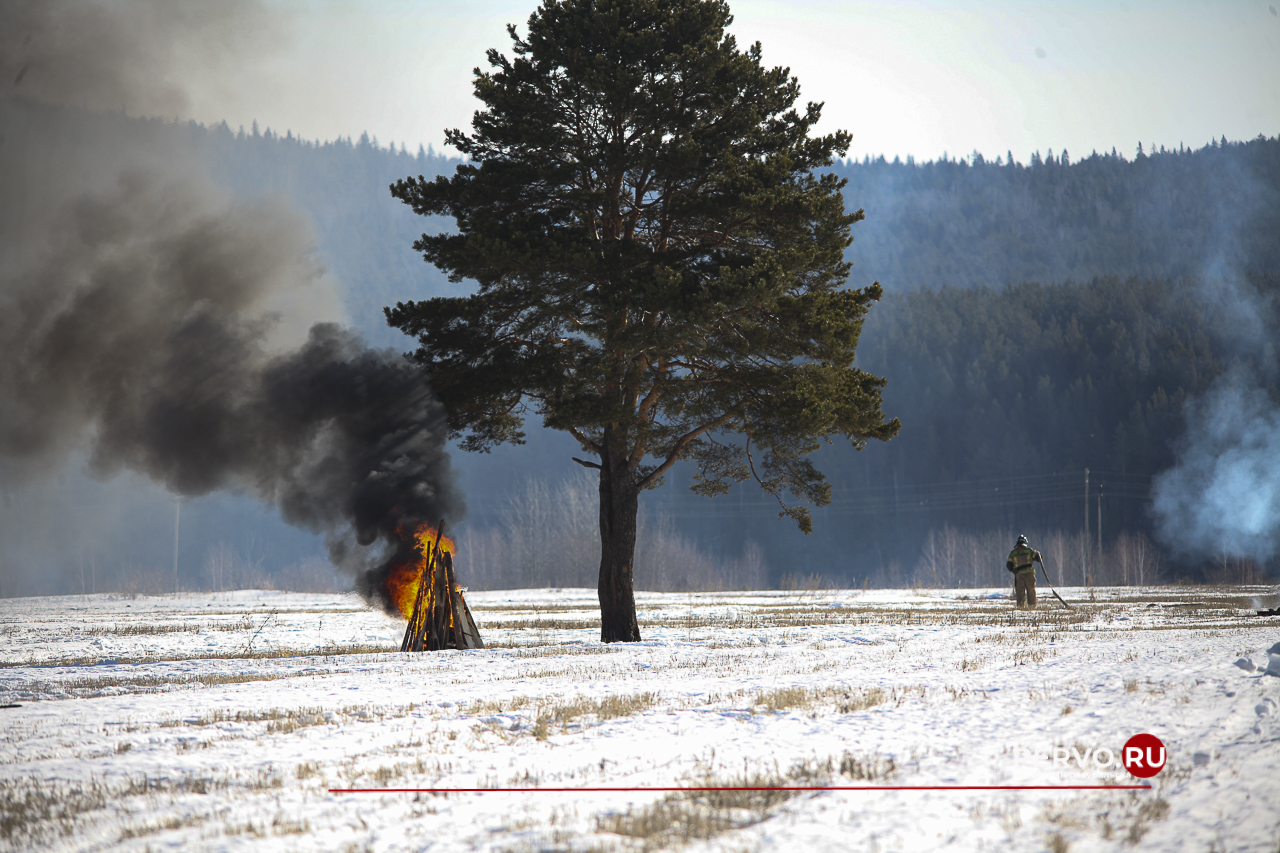 В Первоуральске проходят командно-штабные учения по тушению лесных пожаров