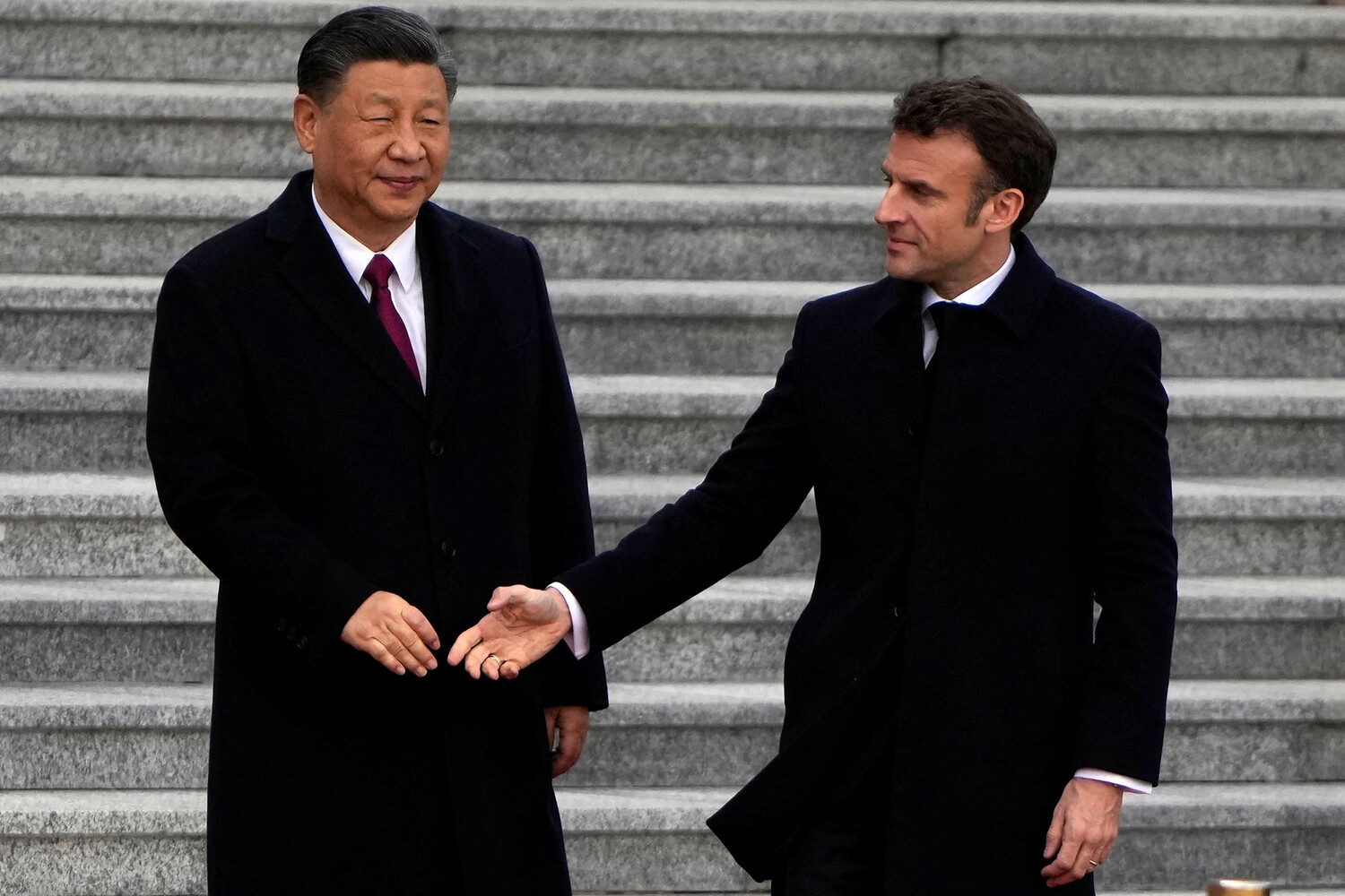 Президент Франции Макрон заявил, что Китаю принадлежит важная роль в построении мира