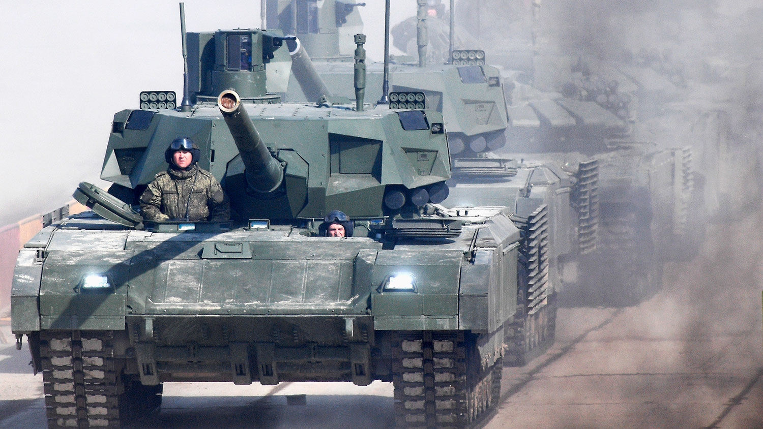 ВС РФ начали применять танки Т-14 «Армата» для ведения огня по позициям ВСУ