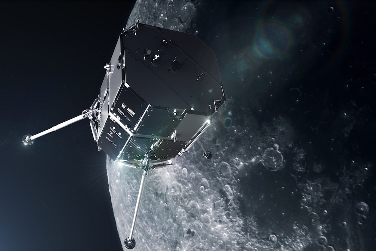 Японский модуль HAKUTO-R совершил жесткую посадку на Луну