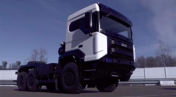 Минпромторг показал новый российский грузовик БАЗ-S36A11