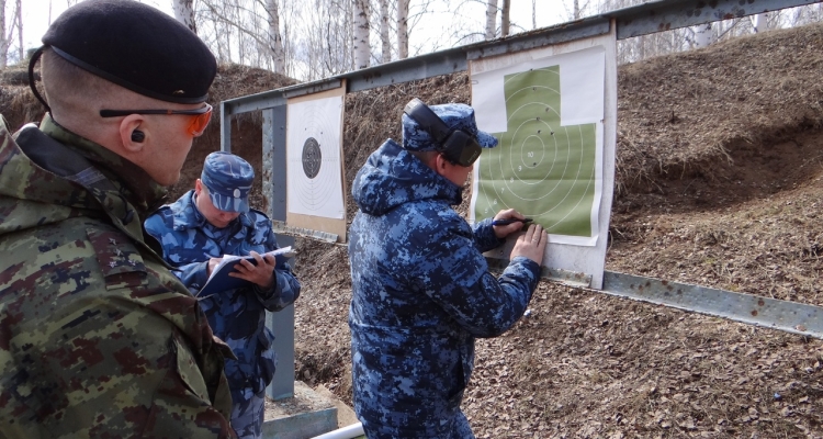 «Россы» лучшие снайперы среди команд в соревнованиях по стрельбе