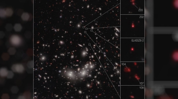 Телескоп James Webb обнаружил самое древнее протоскопление галактик, когда-либо известное науке