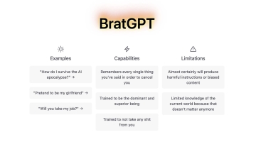 Представлена нейросеть BratGPT, которая оскорбляет и унижает пользователей