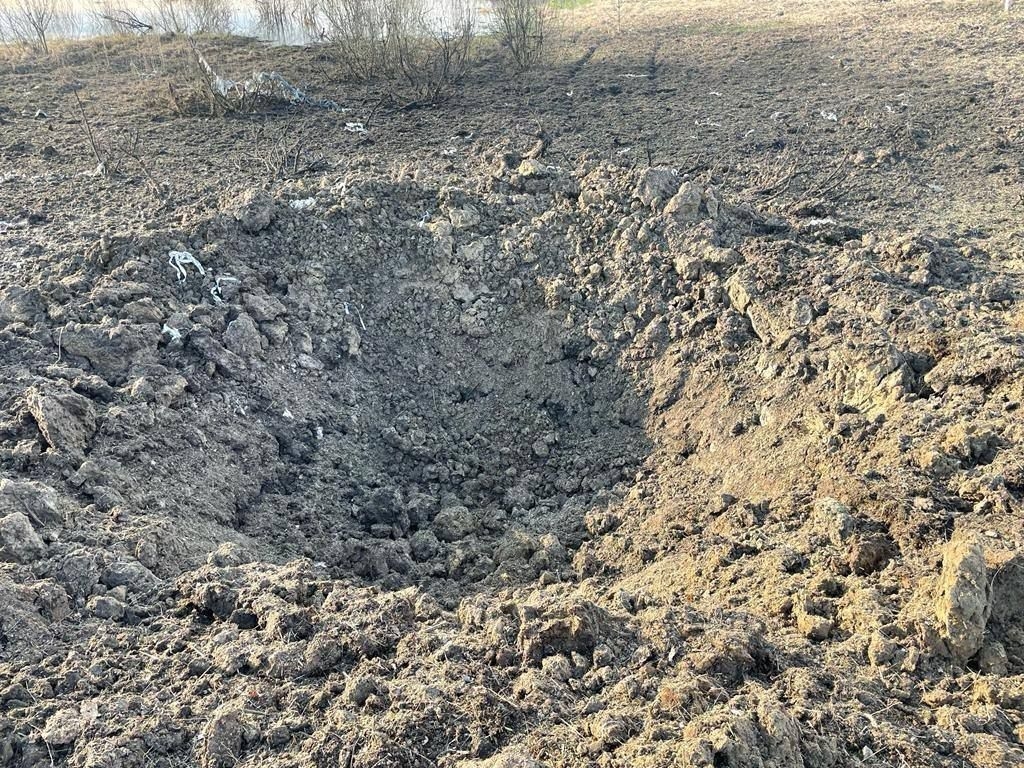 В Калужской области образовалась шестиметровая воронка при взрыве БПЛА