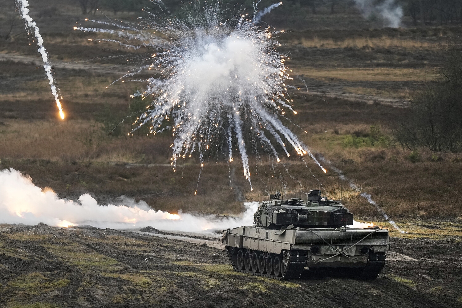 ВС России уничтожили восемь танков Leopard