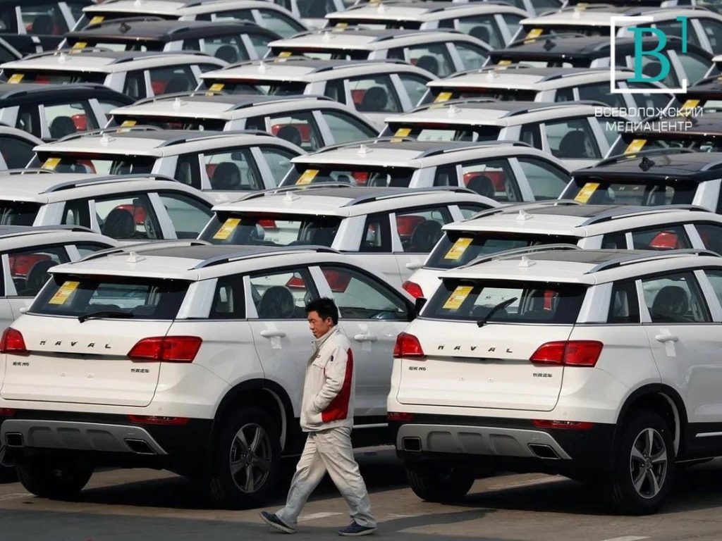 Доля китайских автомобилей на российском рынке составила больше чем 75%