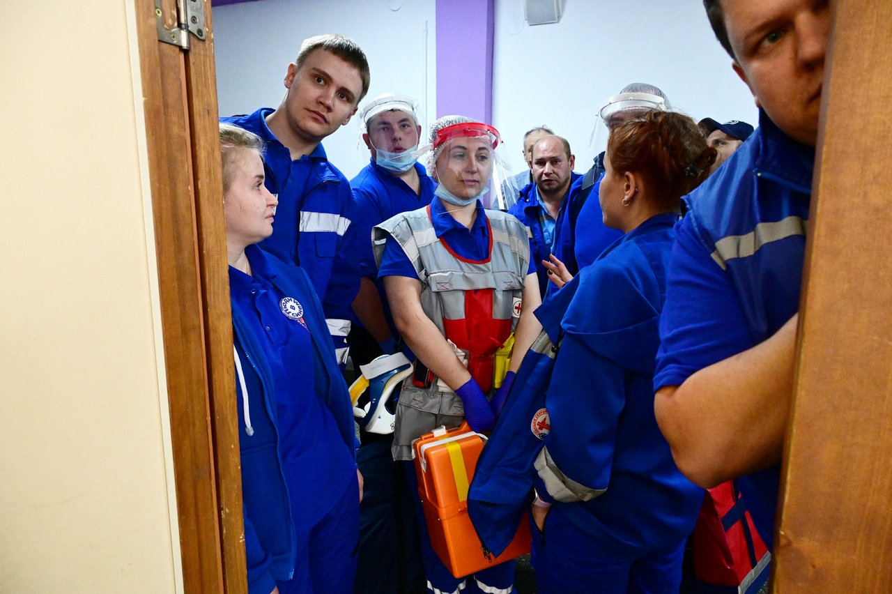 Фельдшеры бригады скорой помощи приняли «участие в соревнованиях по оказанию первой медицинской помощи