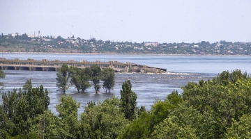 На Украине назвали невозможным восстановление Каховской ГЭС