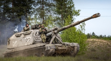 Российские артиллеристы уничтожили склад боеприпасов ВСУ в Авдеевке