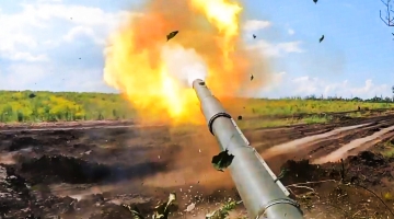Артиллеристы ЗВО ликвидировали украинский танк под Кременной