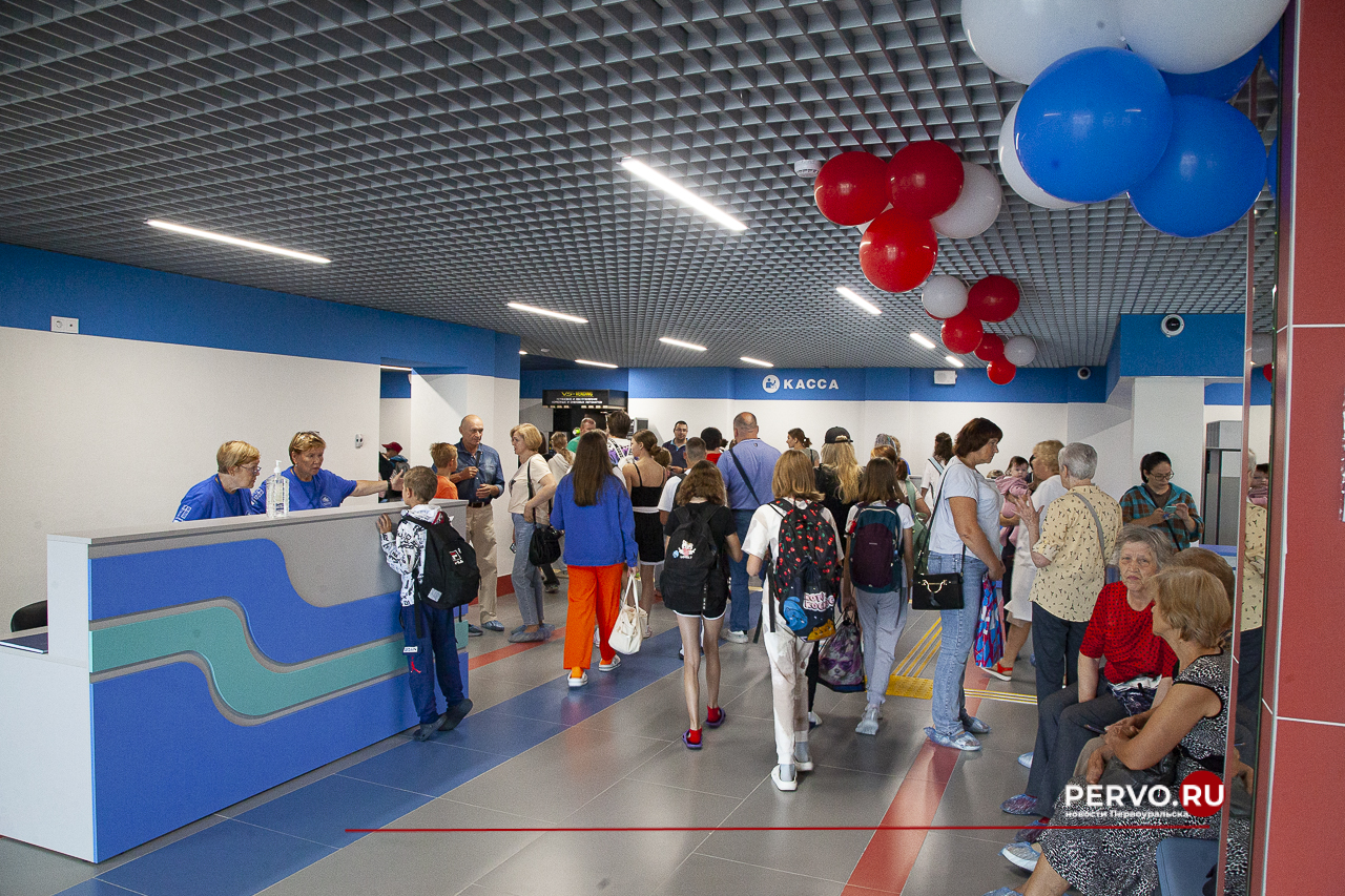 Сегодня в Первоуральске после реконструкции открылся Дворец водных видов спорта