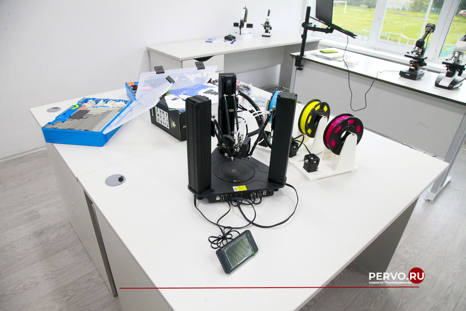 Сегодня в Первоуральске открыли учебный класс биологии в рамках проекта «Уральская инженерная школа»