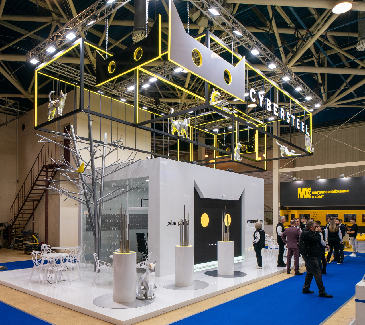 Компания CYBERSTEEL представляет уникальные бесшовные трубы из нержавеющей стали и титанового сплава на Международной промышленной выставке