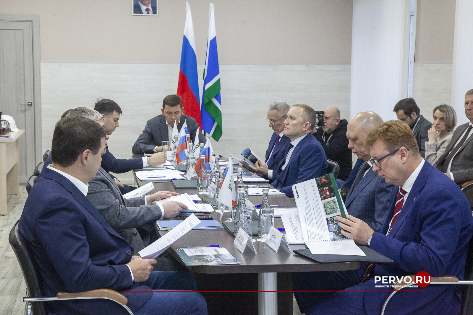 Евгений Куйвашев обсудил с промышленниками участие предприятий в реализации социально значимых проектов в Первоуральске