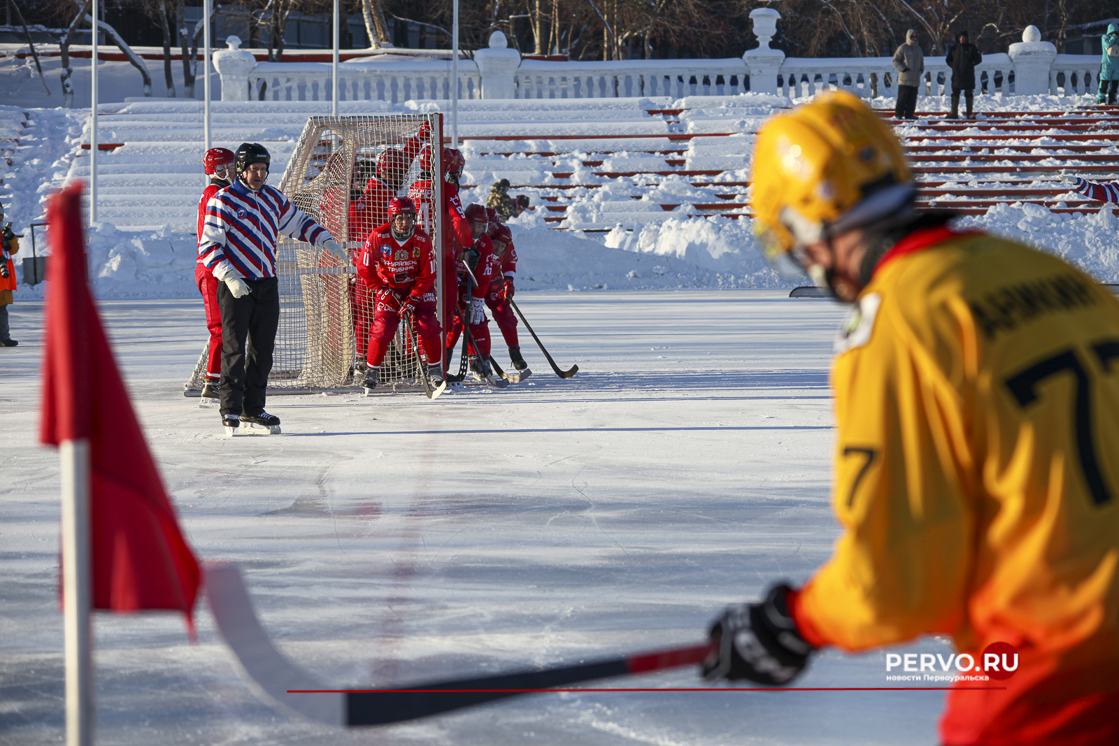 СКА-Нефтяник в Первоуральске разгромил СКА-Уральский Трубник