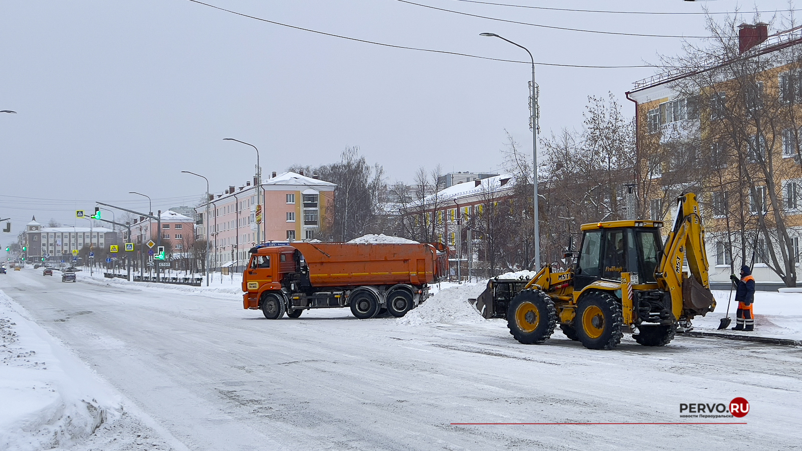 С начала января с улиц города вывезли 20000 кубометров снега ☃️