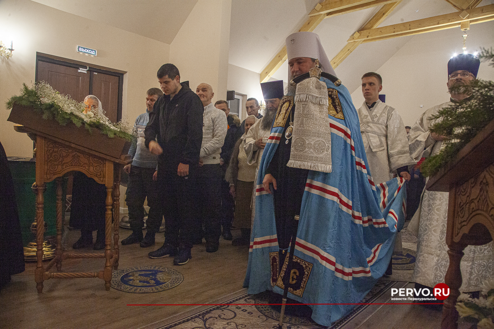 В Первоуральске Митрополит Екатеринбургский и Верхотурский Евгений совершит богослужение