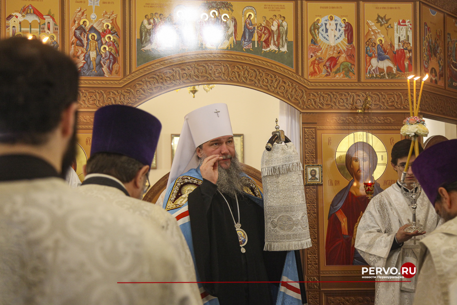 В Первоуральске Митрополит Екатеринбургский и Верхотурский Евгений совершит богослужение