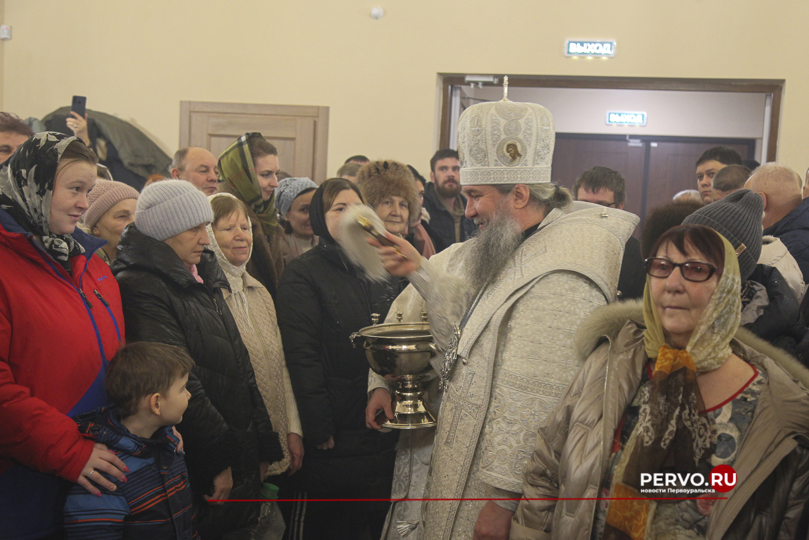 В Первоуральске Митрополит Екатеринбургский и Верхотурский Евгений совершит богослужение