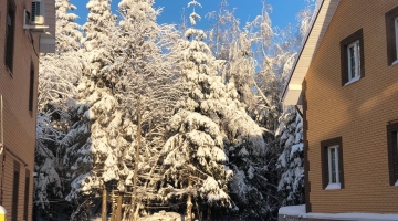 Подмосковные зимы в загородных домах по Дмитровскому шоссе