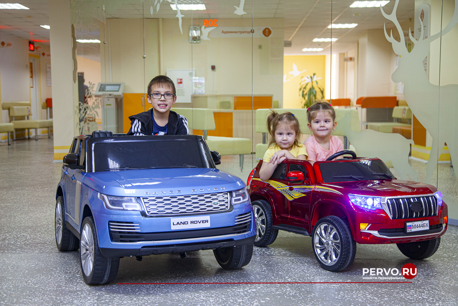 В Детской больнице Первоуральска появились электромобили