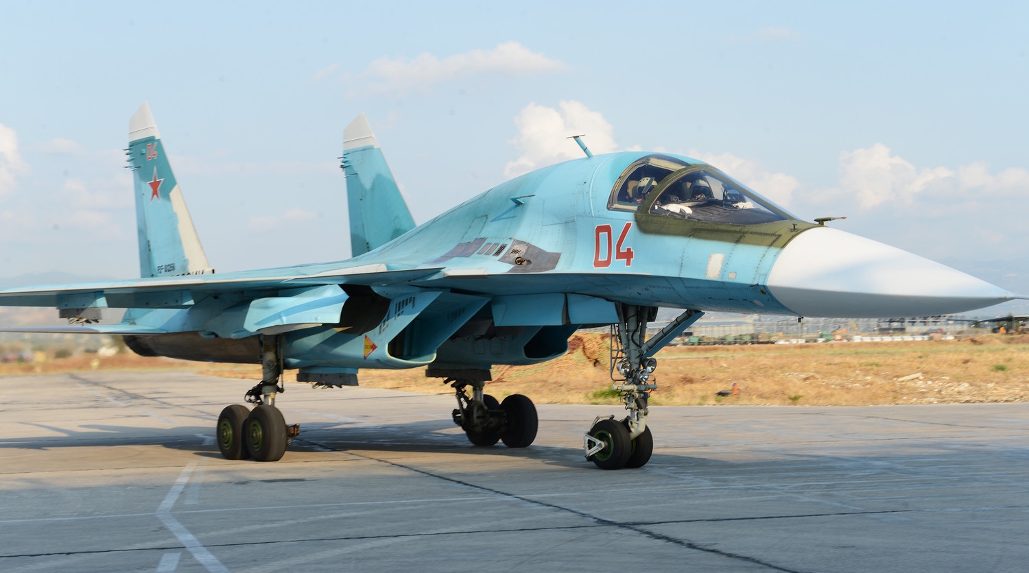Российский Су-34 поразил «умными» бомбами пункт управления ВСУ