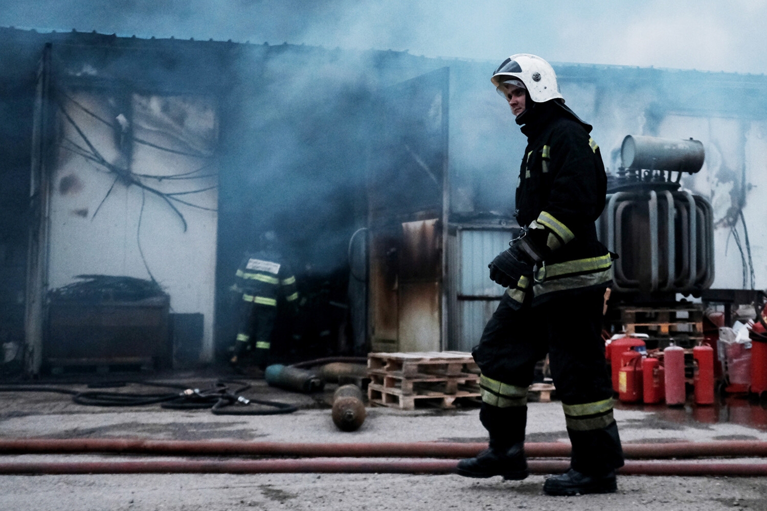 В Смоленской области загорелись объекты ТЭК из-за атаки БПЛА